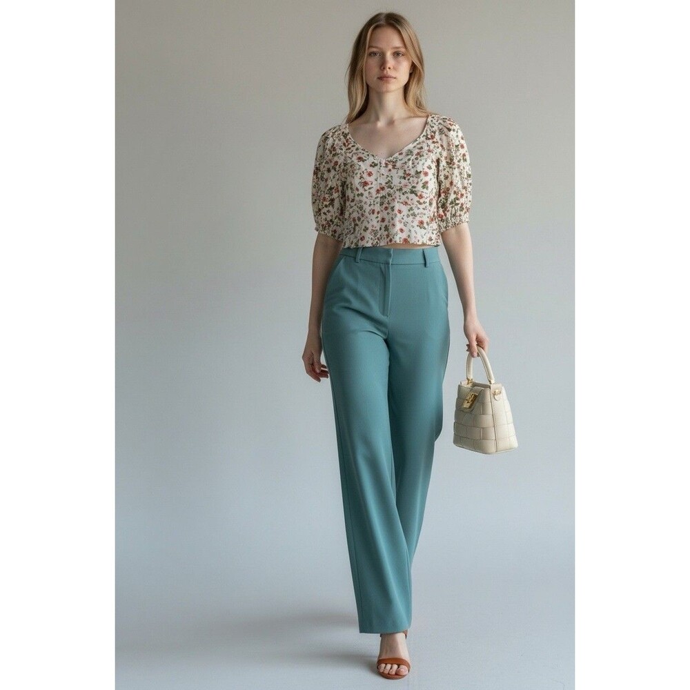Joie Women’s Floral Linen Blend Button Front Blouse Size S/P New With Tags